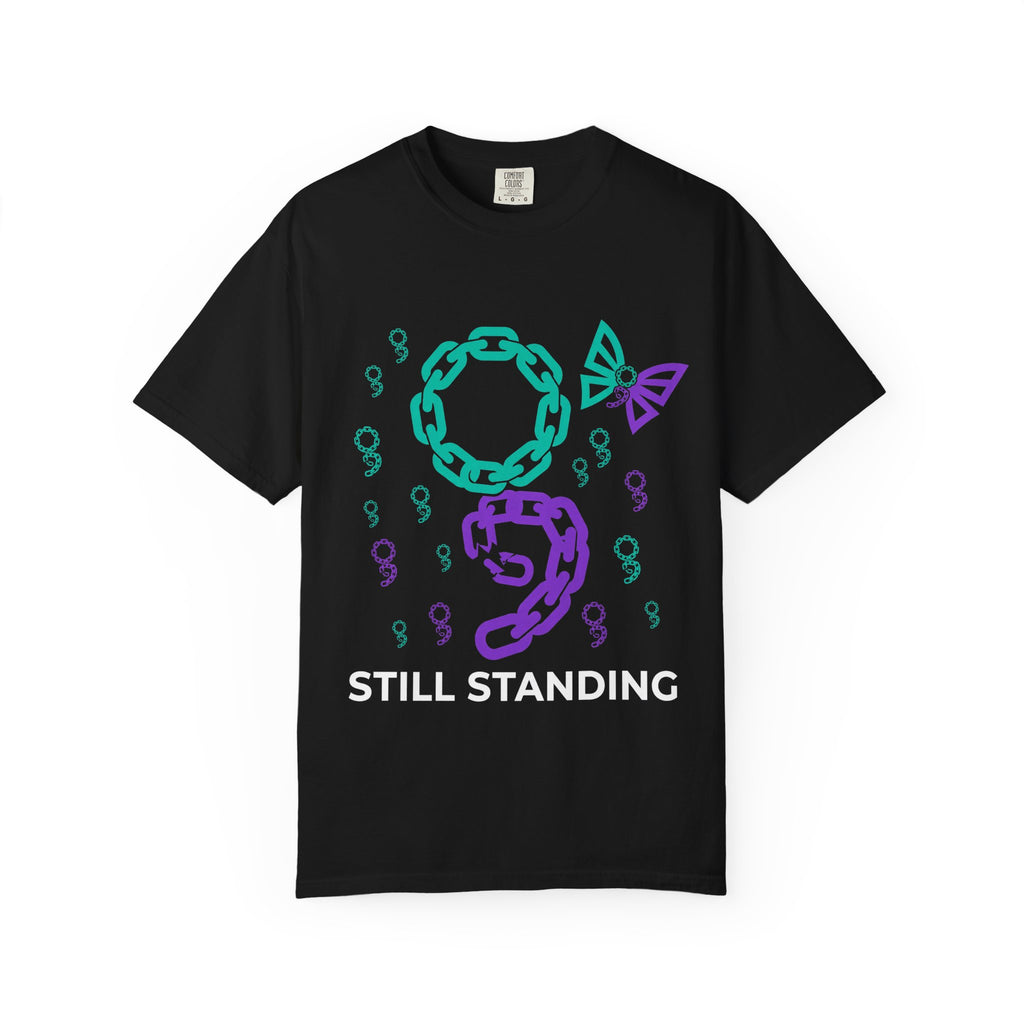 The Mark – Still Standing Semicolon T-Shirt