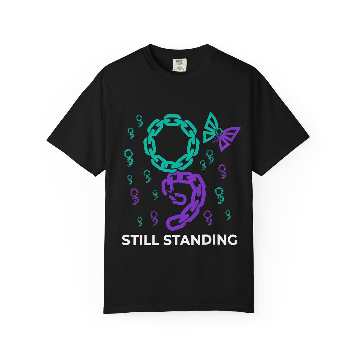The Mark – Still Standing Semicolon T-Shirt