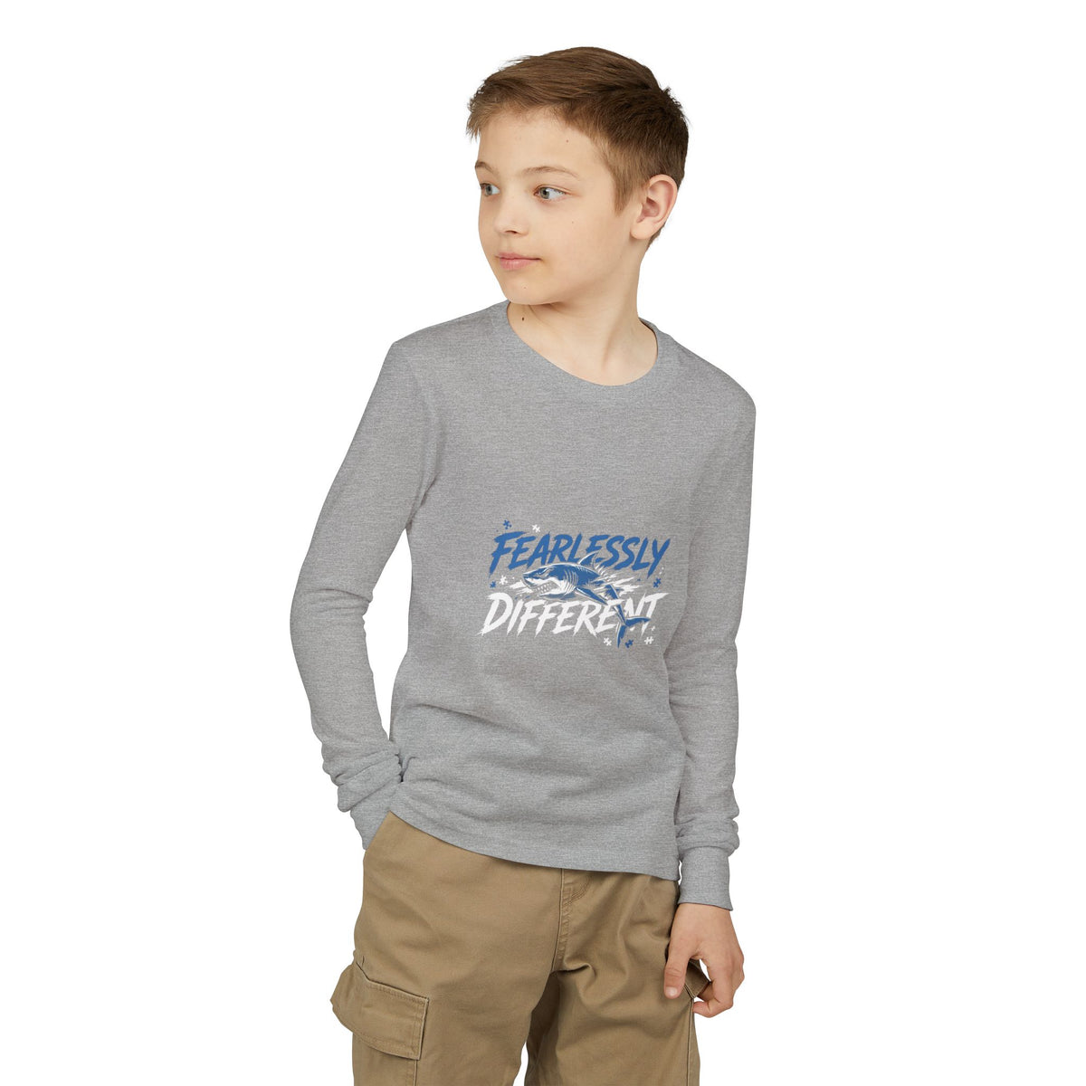 Fearlessly Different Kids' Long Sleeve T-Shirt