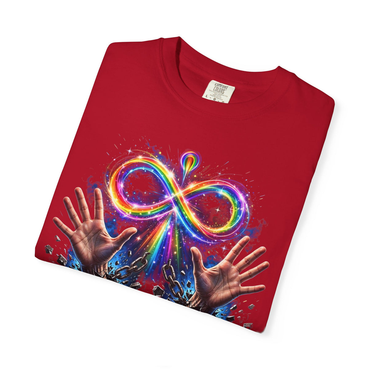Different Not Less – Autism Acceptance T-Shirt with Psalm 139:14 Verse Back