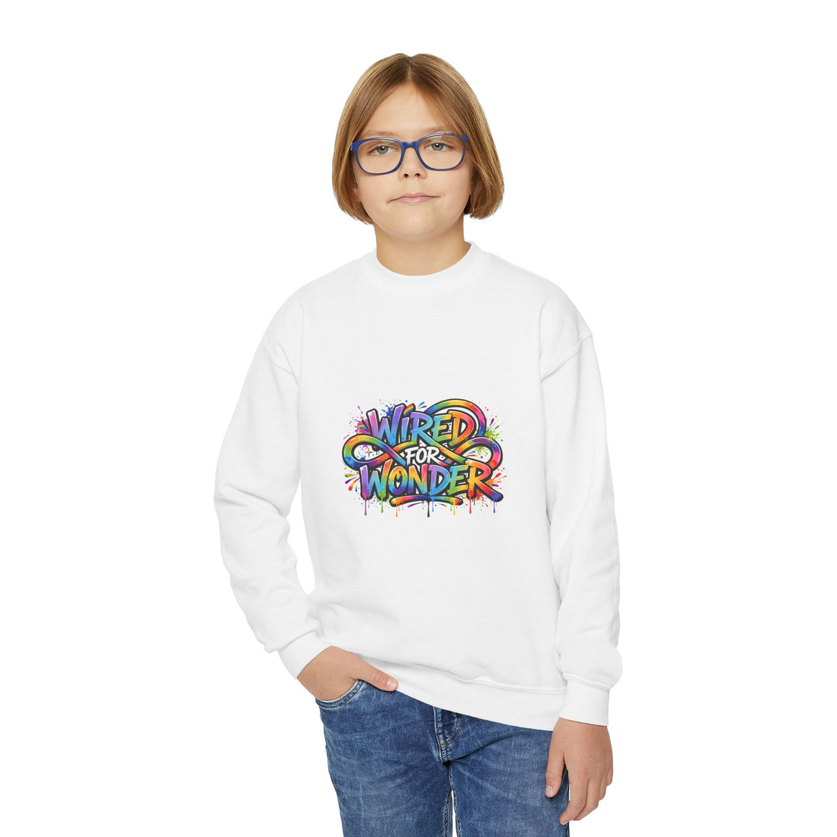 Wired for Wonder Kids' Sweatshirt