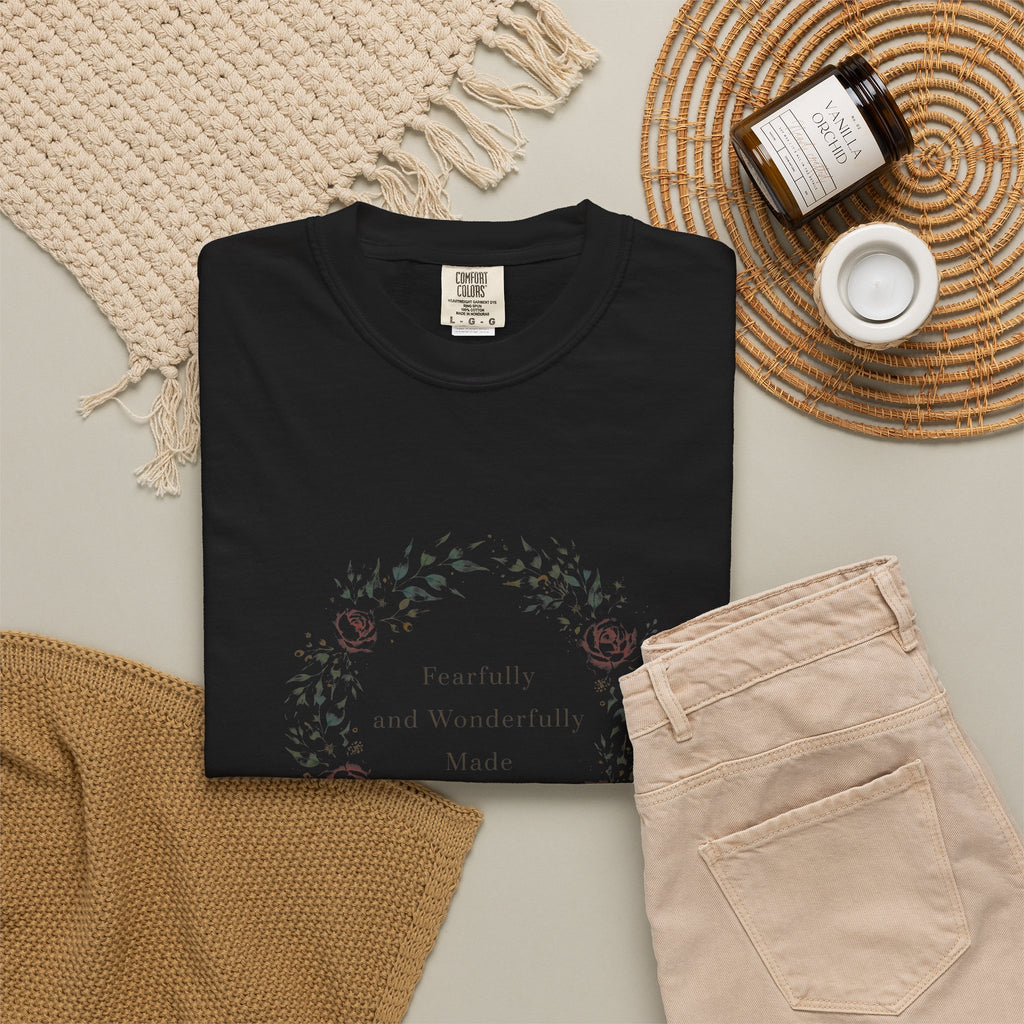 Fearfully and Wonderfully Made — Psalm 139:14 – Christian T-Shirt