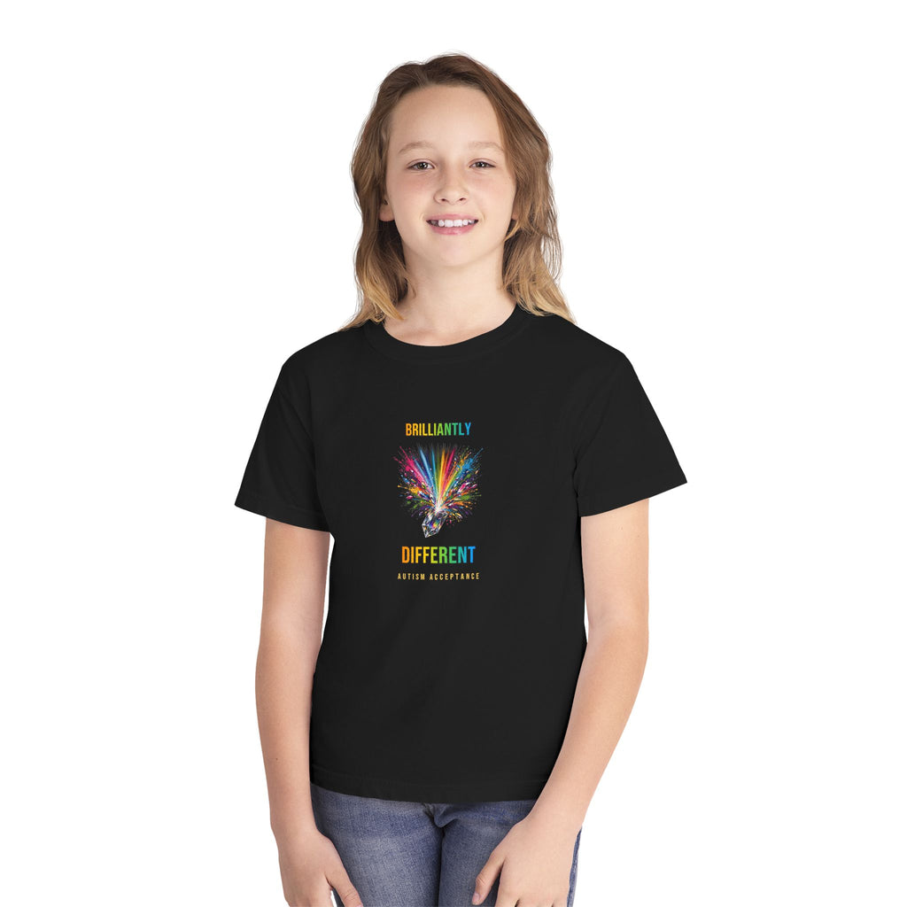 Brilliantly Different – Autism Acceptance Kids' T-Shirt