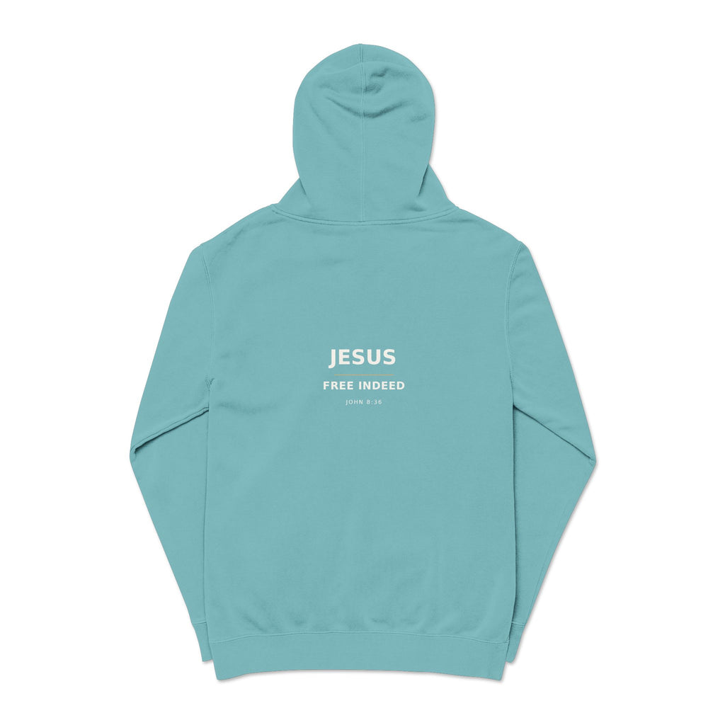 Jesus Free Indeed Christian Faith Hoodie
