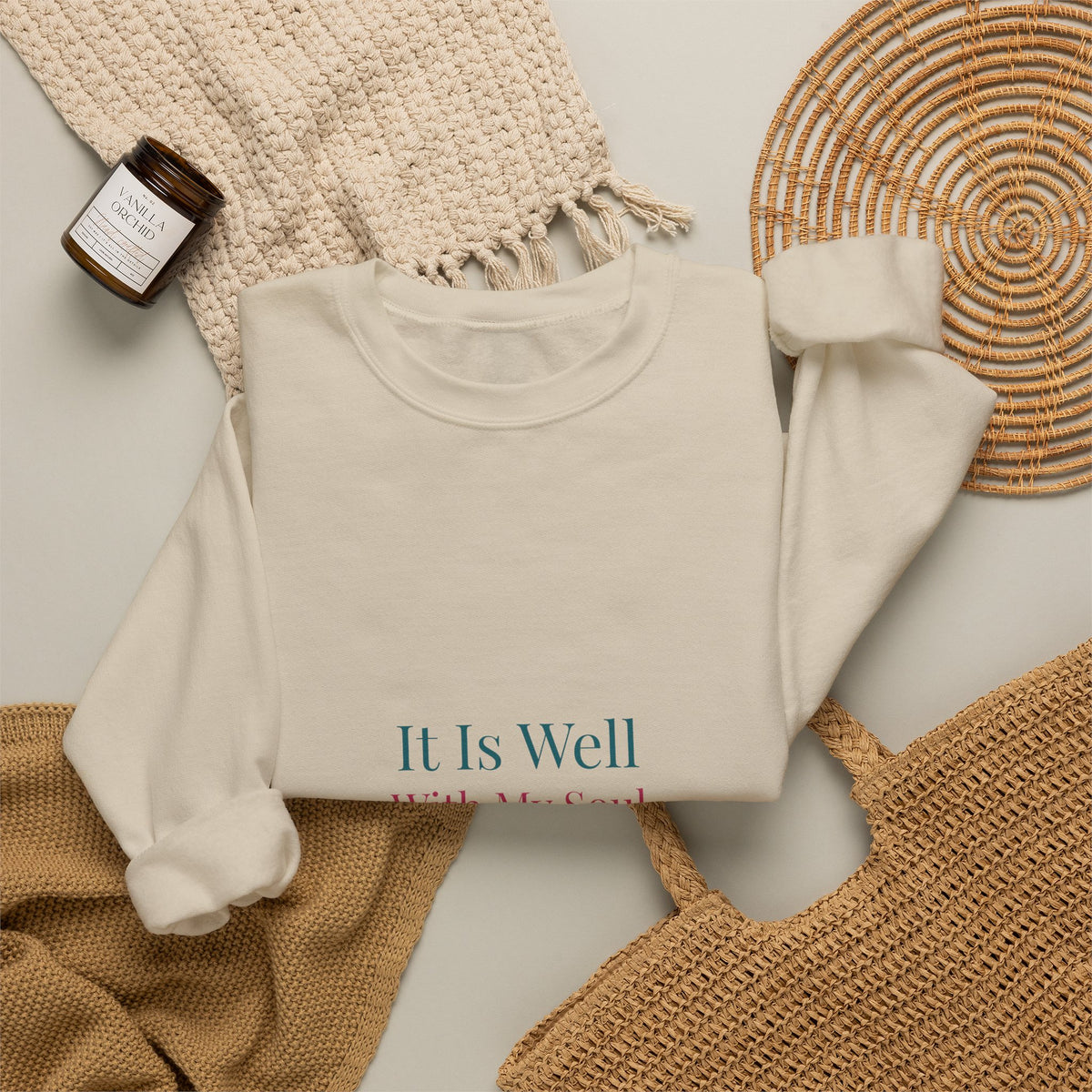 It Is Well With My Soul – Christian Sweatshirt