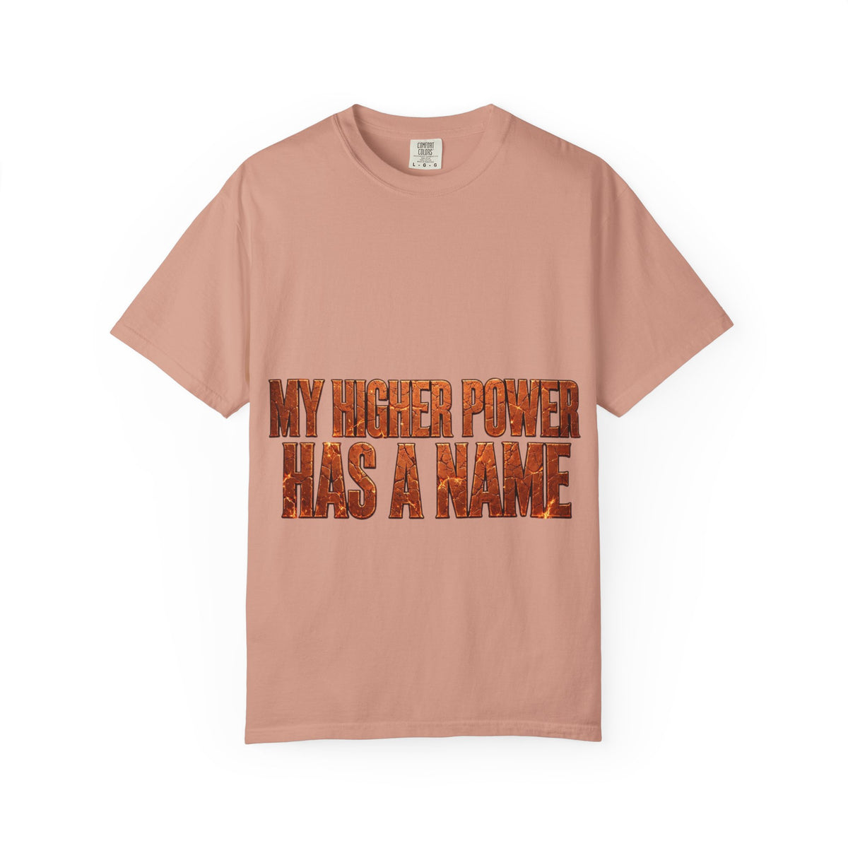 Higher Power Fiery Cross – Recovery T-Shirt