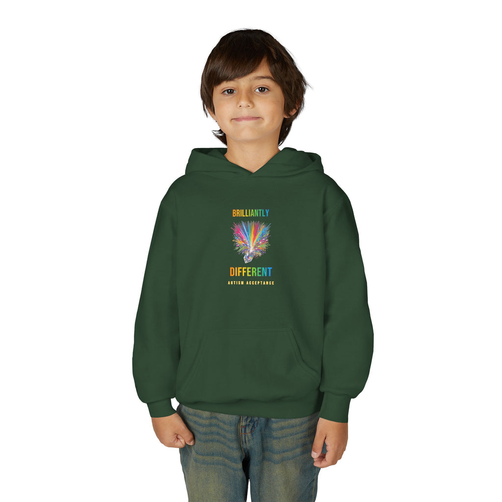 Brilliantly Different – Autism Acceptance Kids' Hoodie