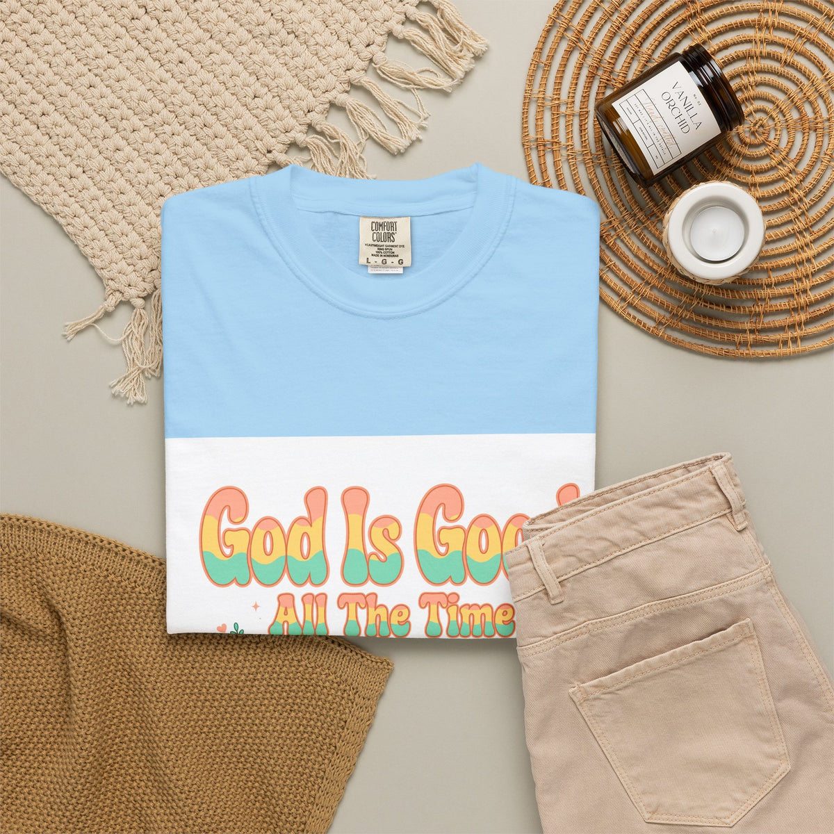 God Is Good All The Time – Christian T-Shirt