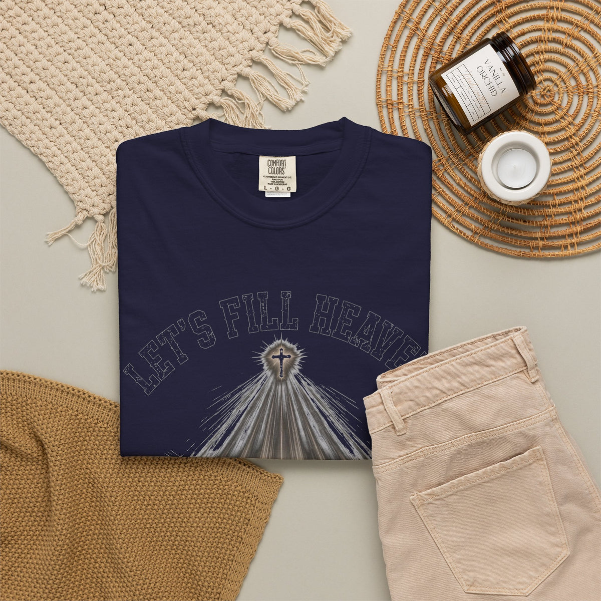 Let's Fill Heaven – Christian T-Shirt