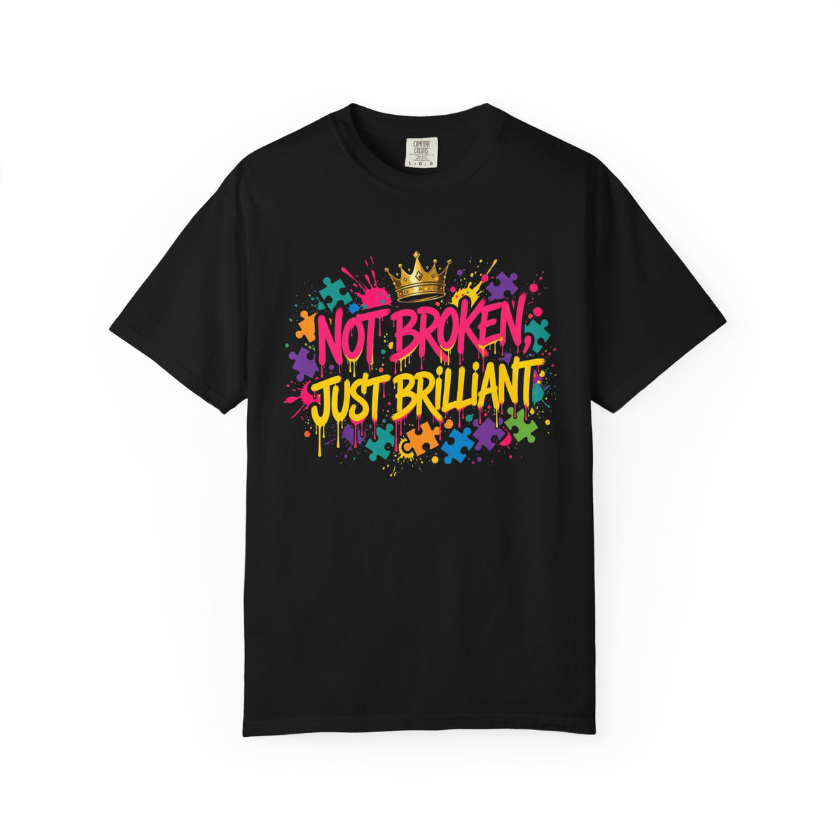 Not Broken Just Brilliant – Autism Awareness T-Shirt