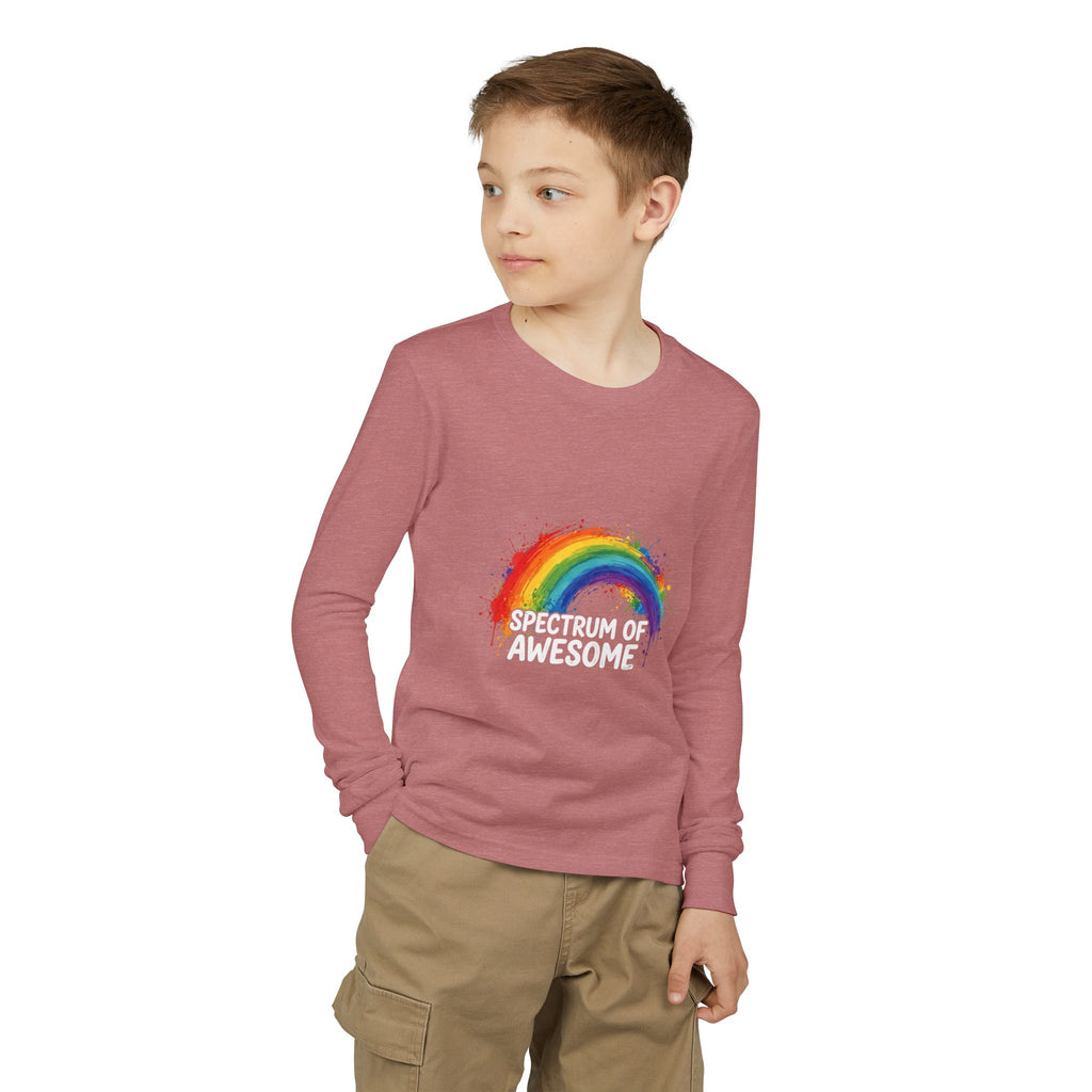 Spectrum Of Awesome Kids' Long Sleeve T-Shirt