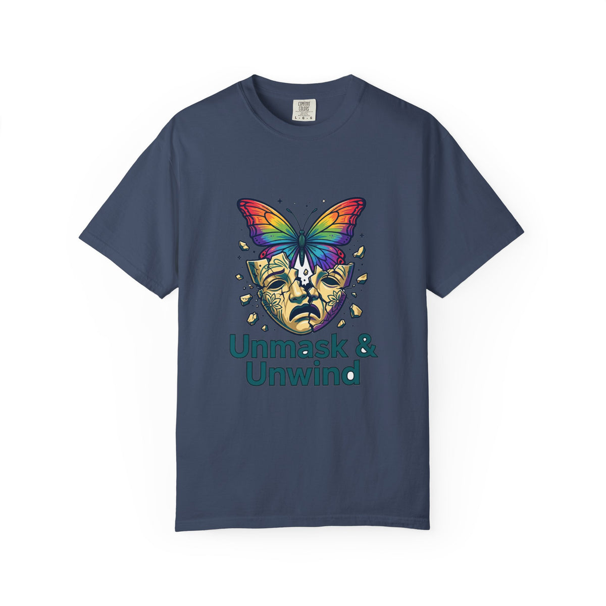 Unmask & Unwind Butterfly T-Shirt