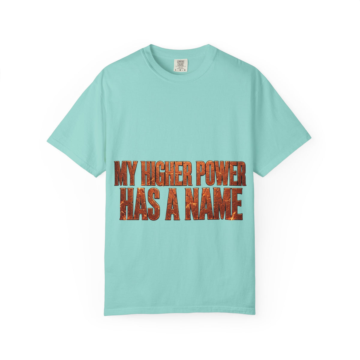 Higher Power Fiery Cross – Recovery T-Shirt