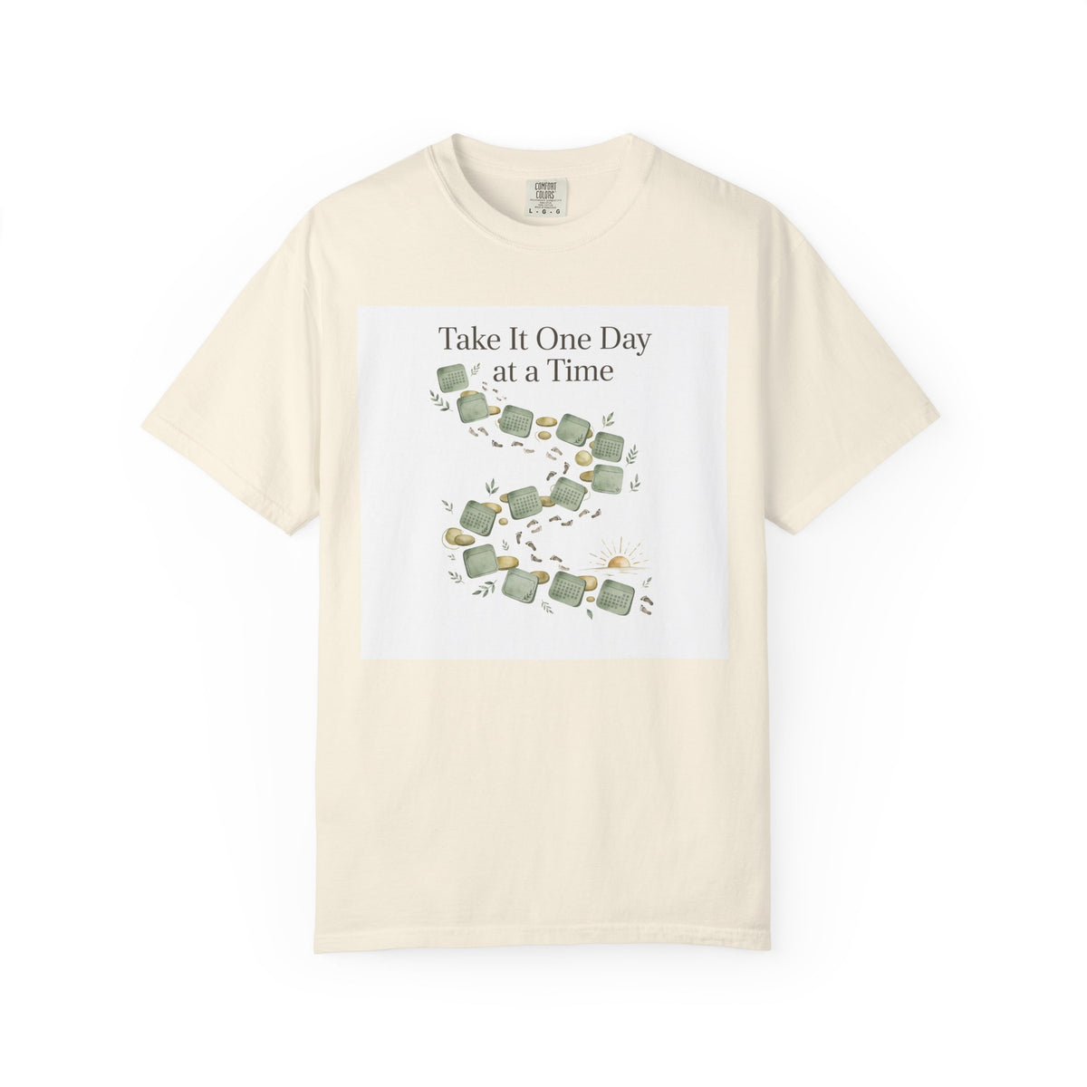 Take It One Day at a Time – Mental Health T-Shirt
