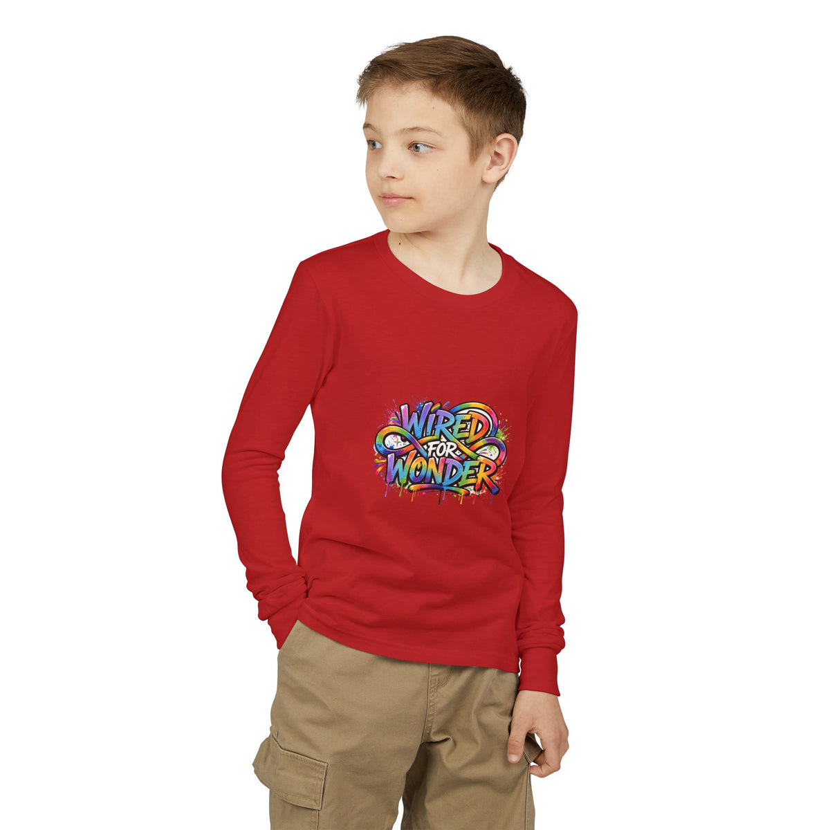 Wired for Wonder Kids' Long Sleeve T-Shirt