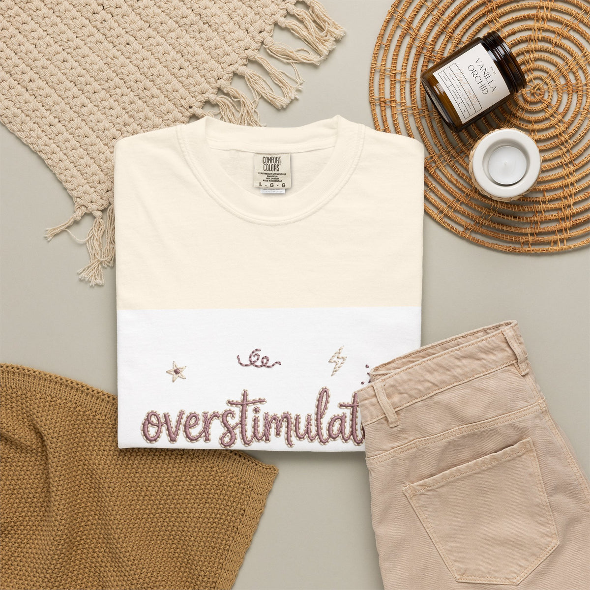 Overstimulated – Funny Anxiety T-Shirt
