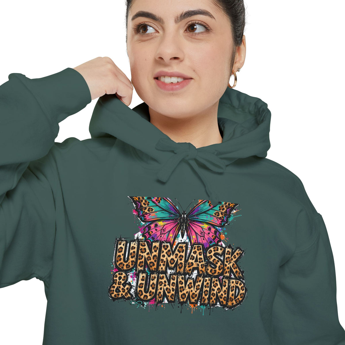 Unmask and Unwind Hoodie
