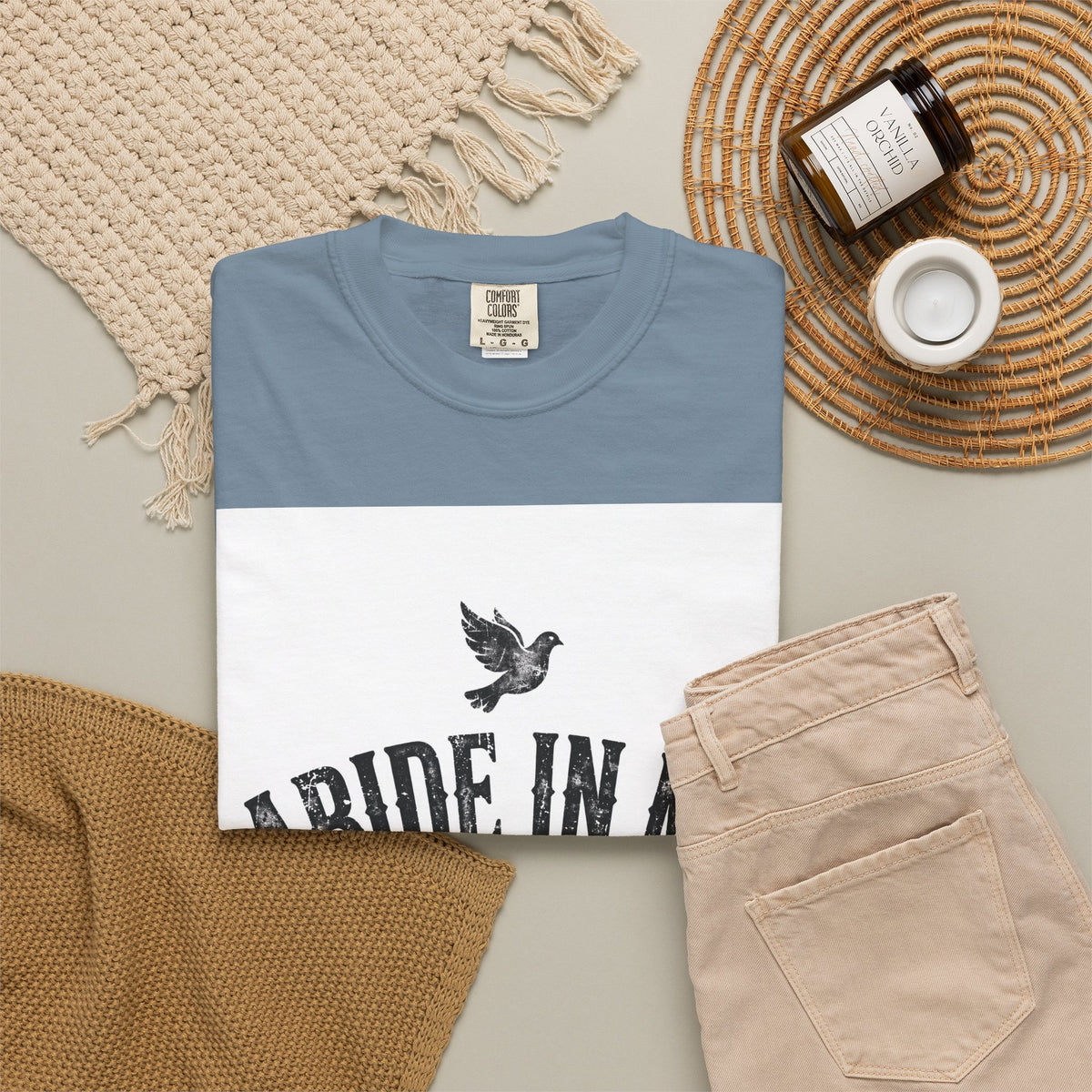 Abide in Me – John 15:4 Christian T-Shirt