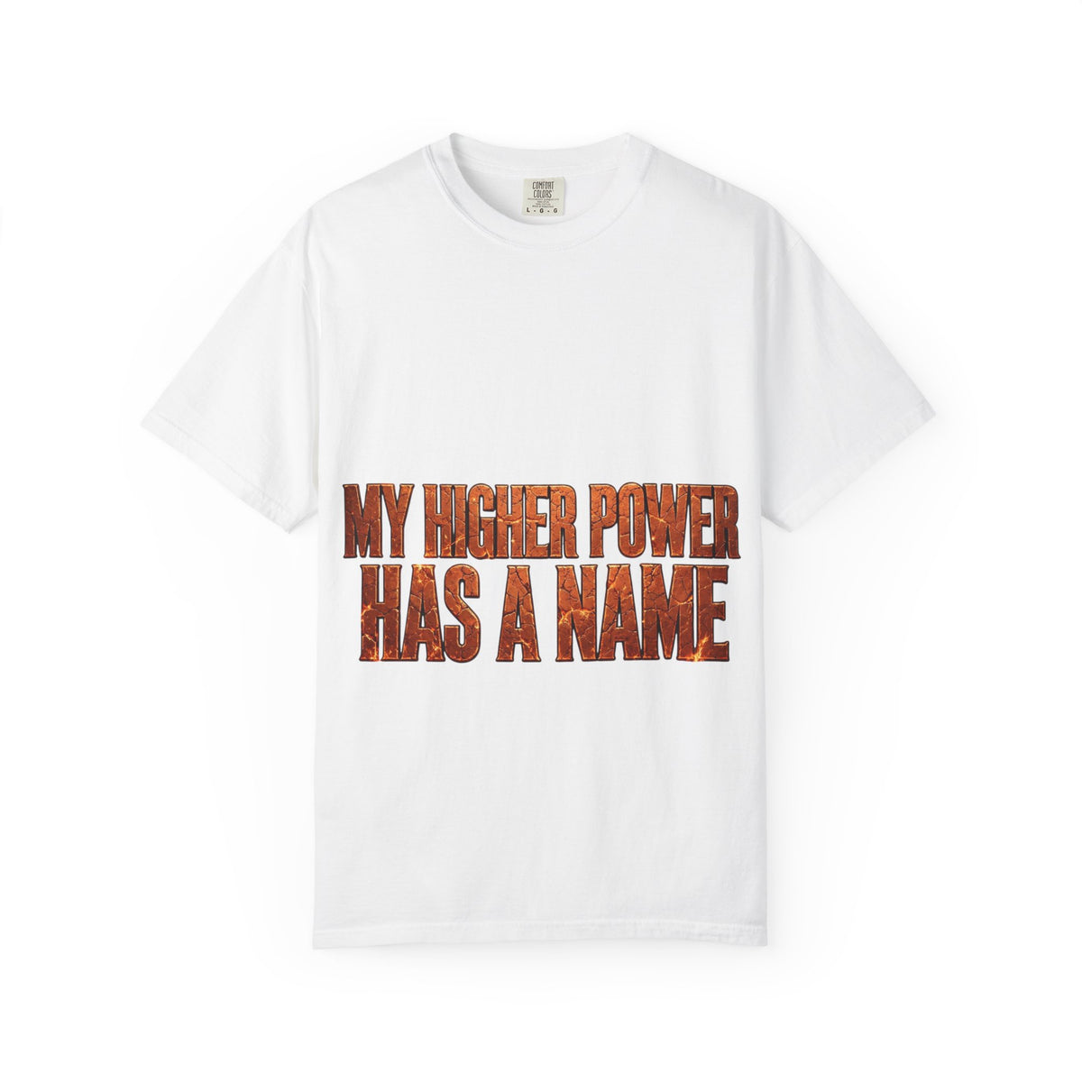 Higher Power Fiery Cross – Recovery T-Shirt