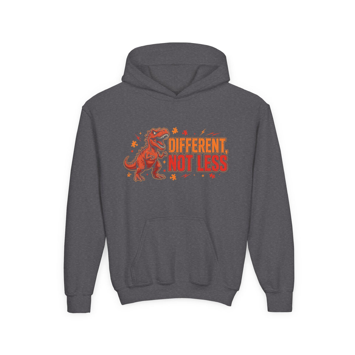 Different Not Less T-Rex – Kids' Hoodie