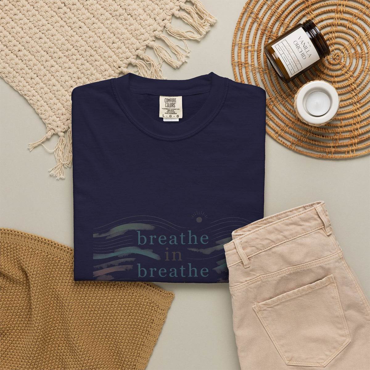 Breathe In Breathe Out – Mental Health T-Shirt