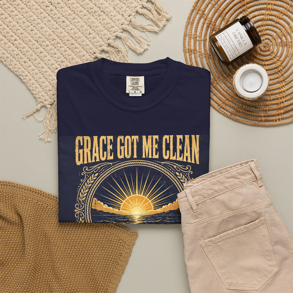 Grace Got Me Clean – Recovery T-Shirt