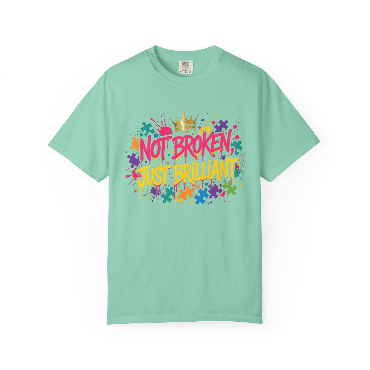 Not Broken Just Brilliant – Autism Awareness T-Shirt