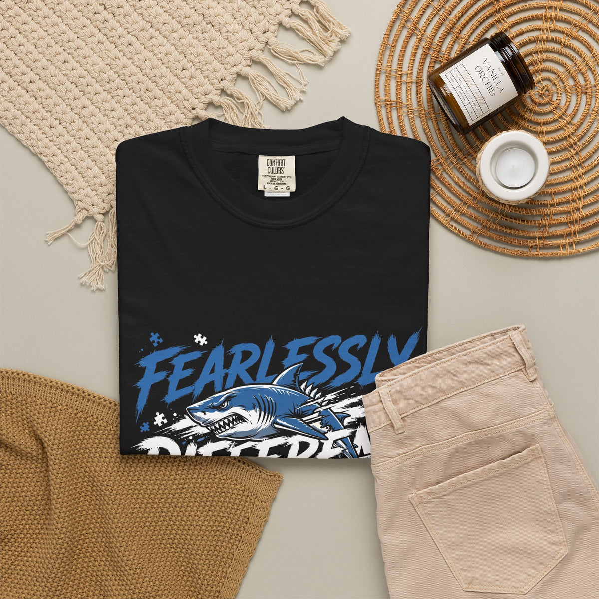 Fearlessly Different – Autism Awareness T-Shirt