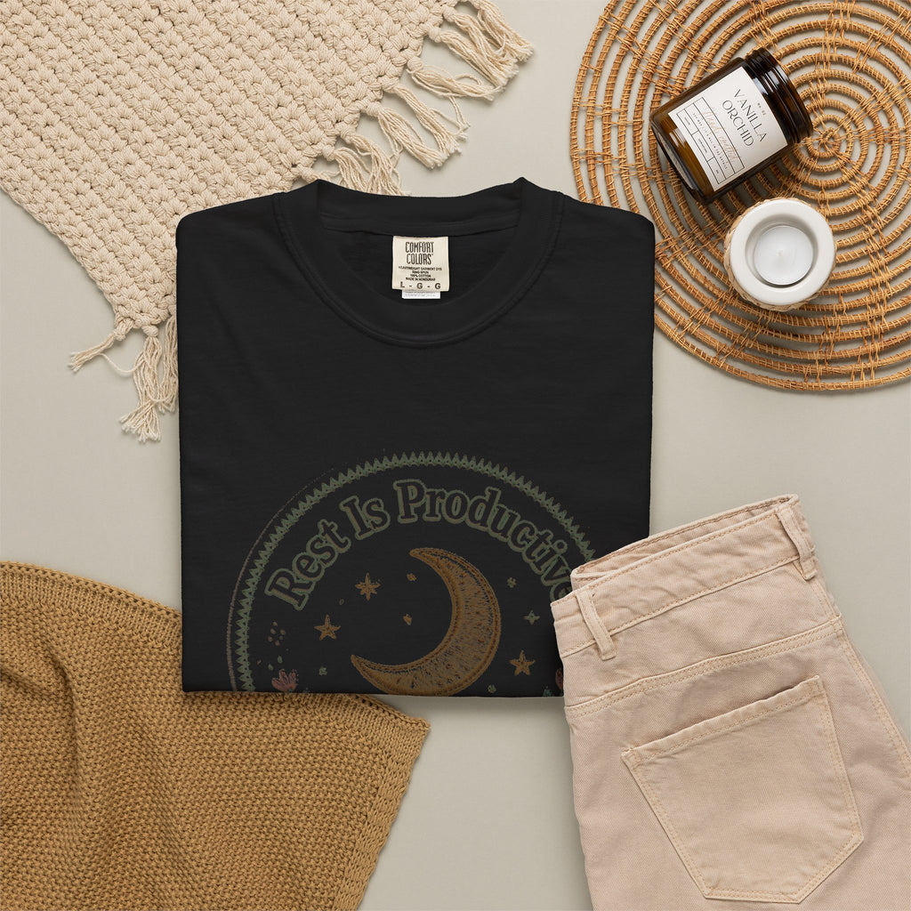 Rest Is Productive – Mental Health T-Shirt