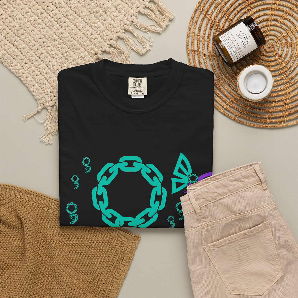 The Mark – Still Standing Semicolon T-Shirt