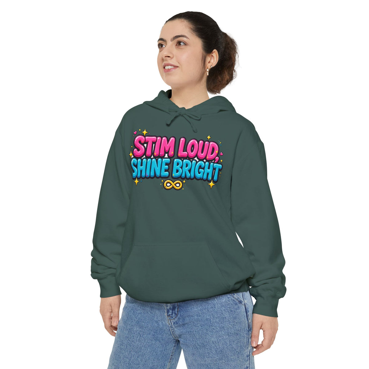 Stim Loud Shine Bright Hoodie