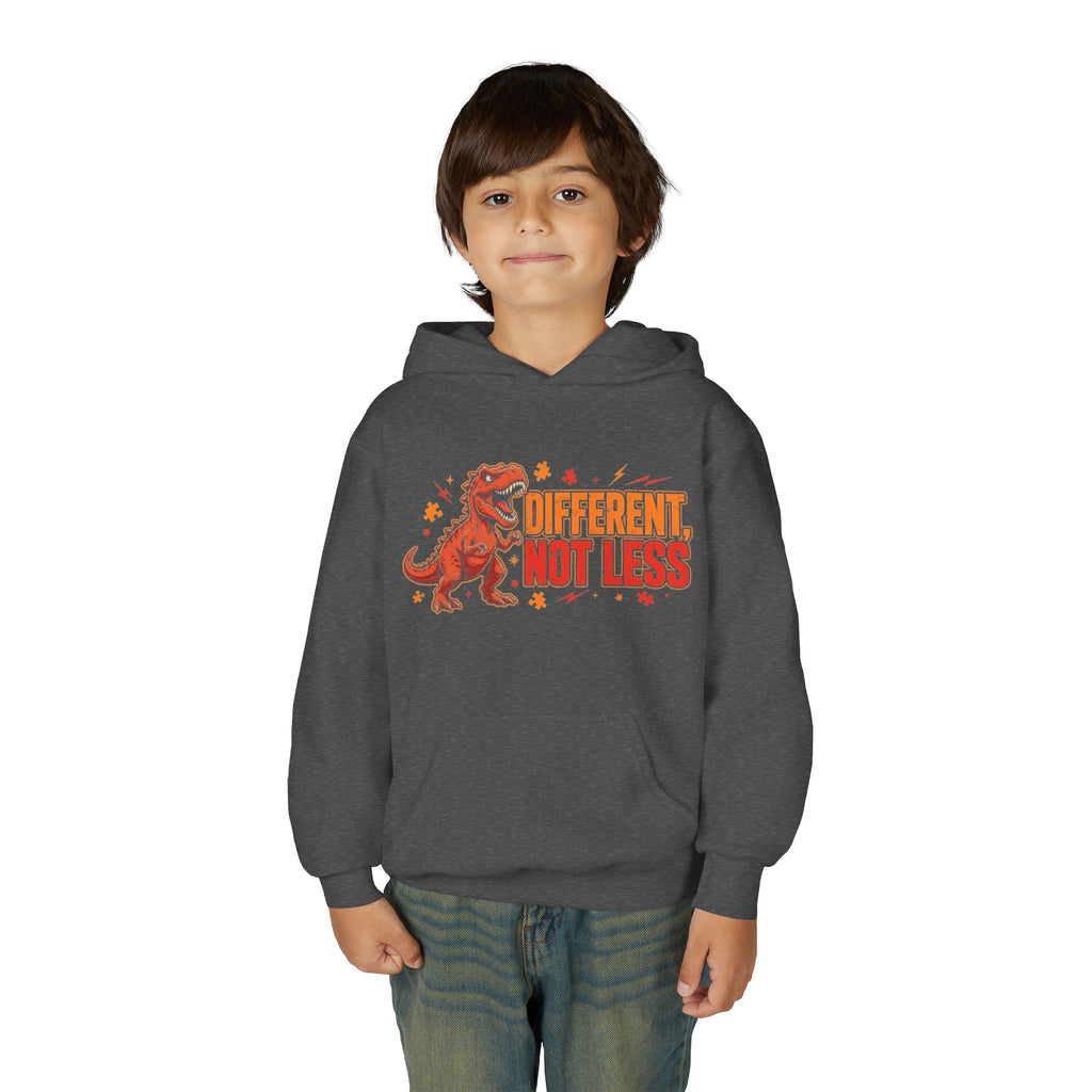 Different Not Less T-Rex – Kids' Hoodie