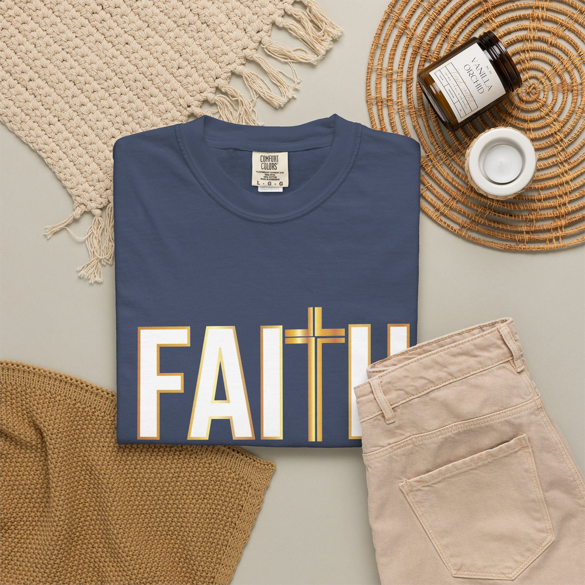 Faith Over Fear – Christian T-Shirt