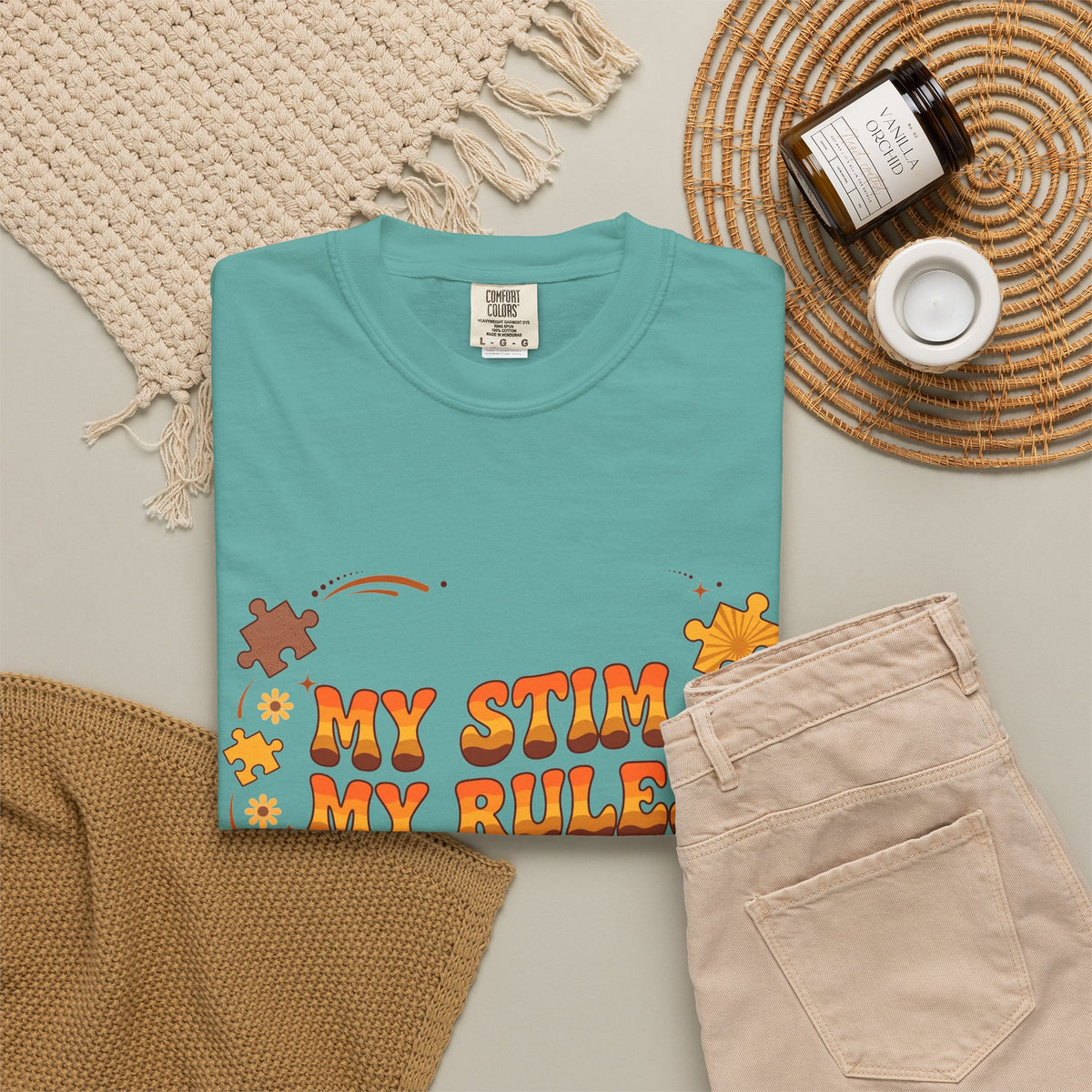 My Stim My Rules Retro – Autism Awareness T-Shirt