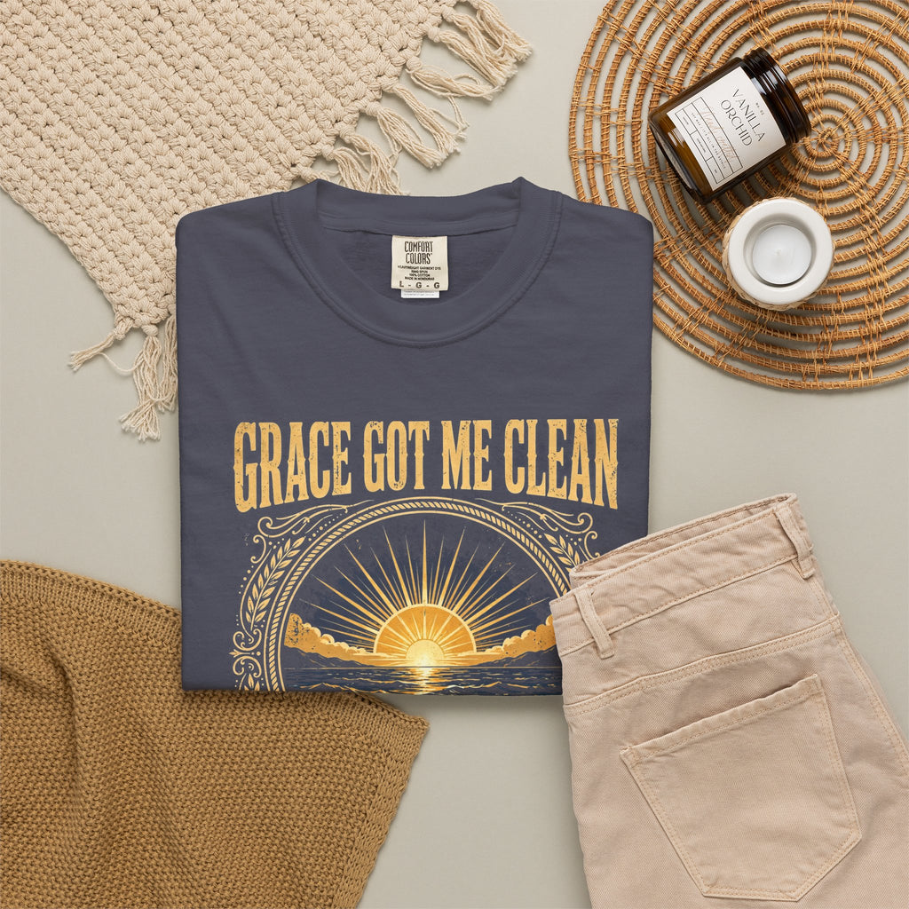 Grace Got Me Clean – Recovery T-Shirt