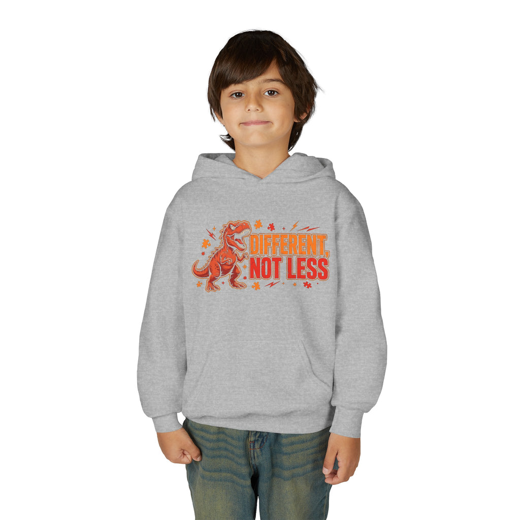 Different Not Less T-Rex – Kids' Hoodie