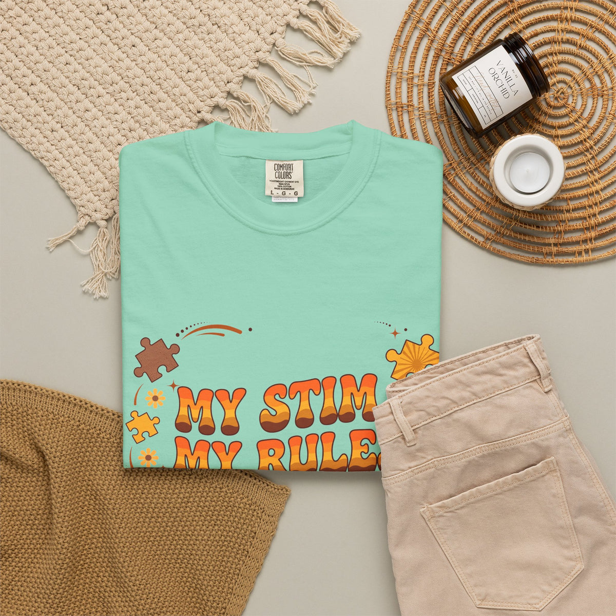 My Stim My Rules Retro – Autism Awareness T-Shirt