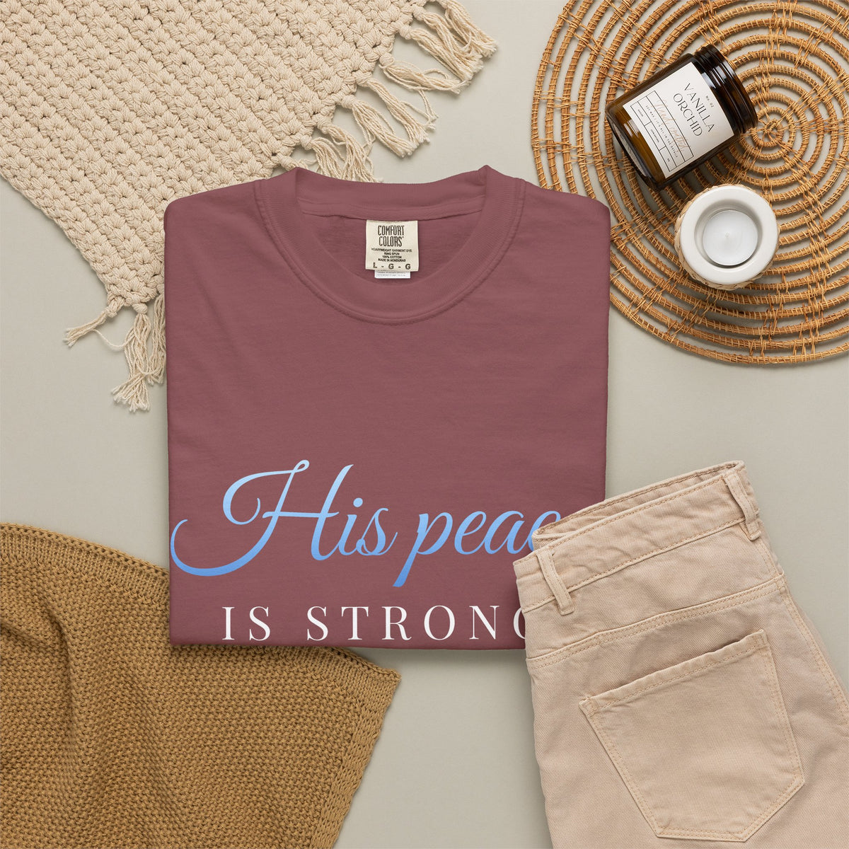 His Peace Is Stronger Than My Panic T-Shirt