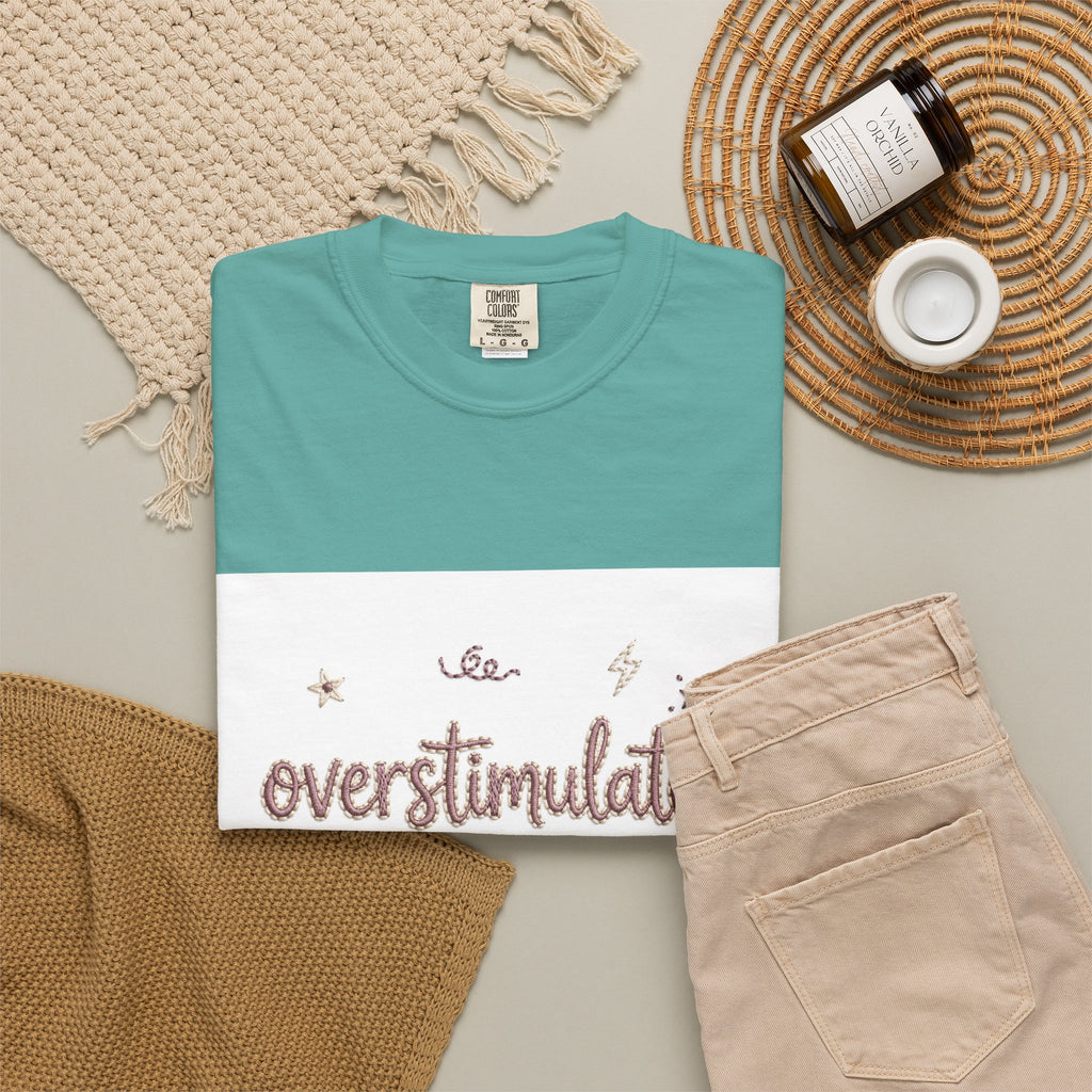Overstimulated – Funny Anxiety T-Shirt