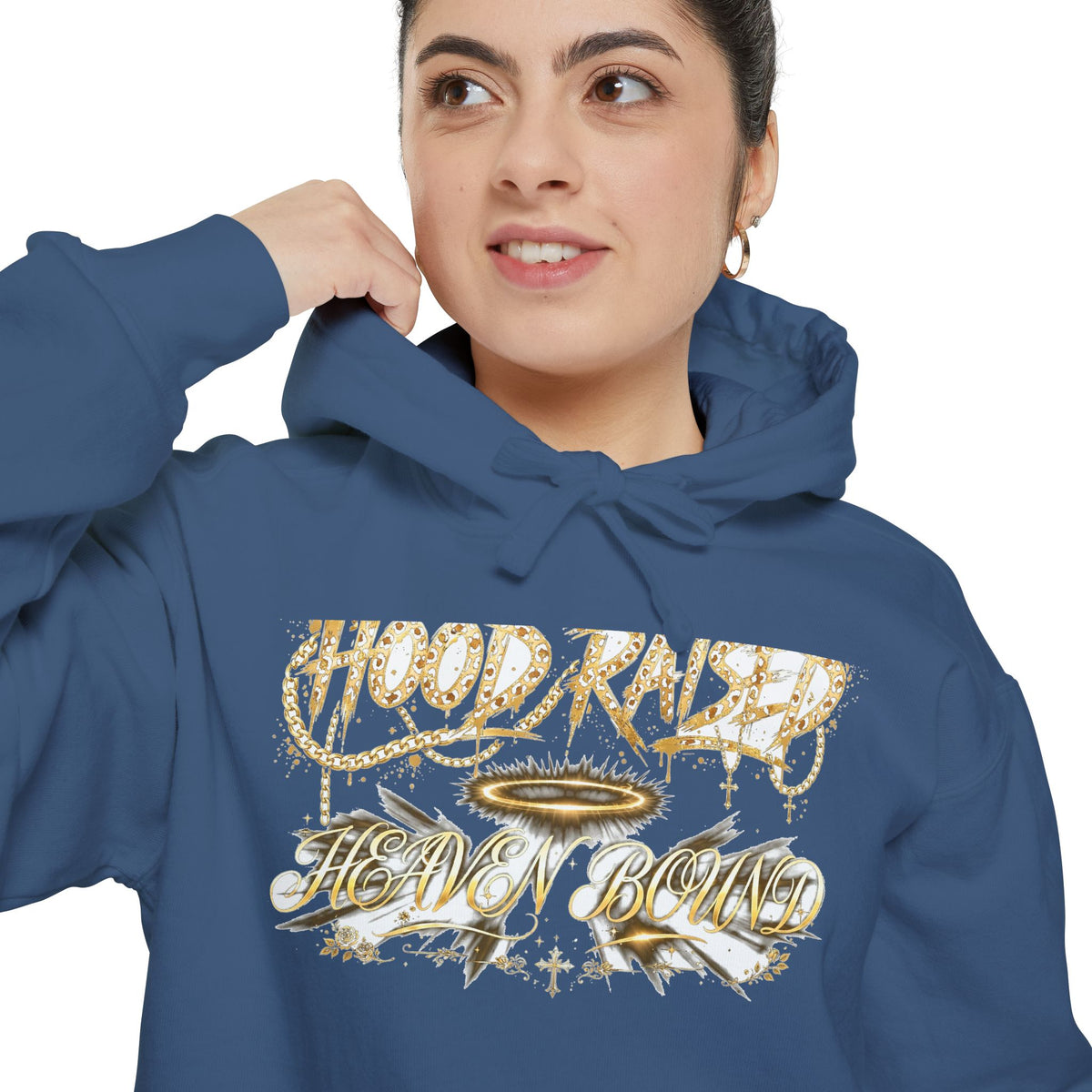 Hood Raised Heaven Bound Hoodie