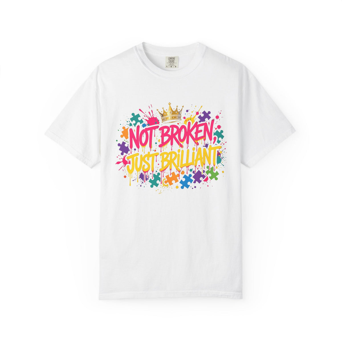 Not Broken Just Brilliant – Autism Awareness T-Shirt