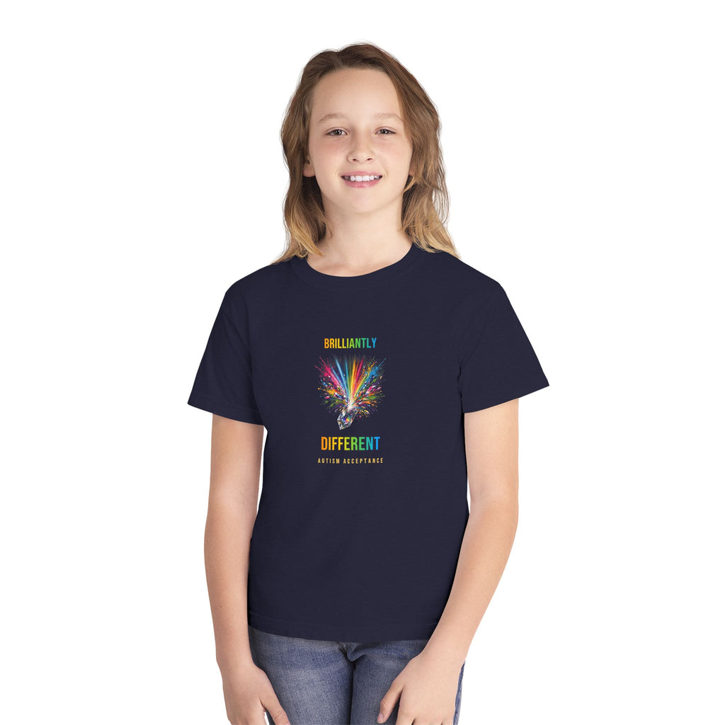 Brilliantly Different – Autism Acceptance Kids' T-Shirt