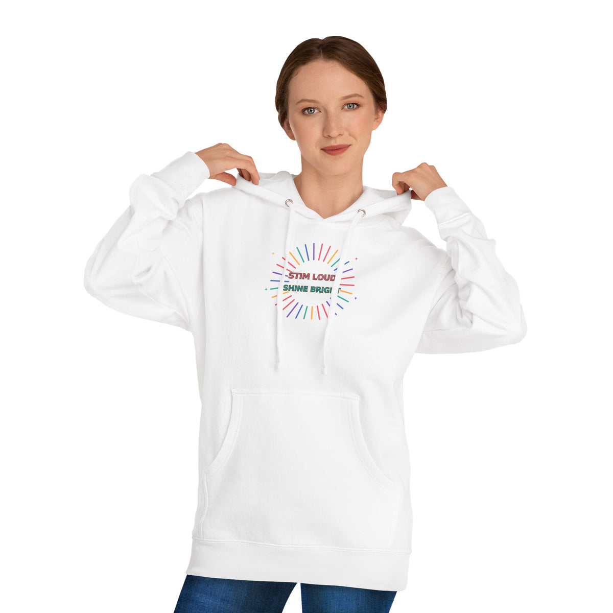 Stay Loud, Shine Bright Inspirational Hoodie