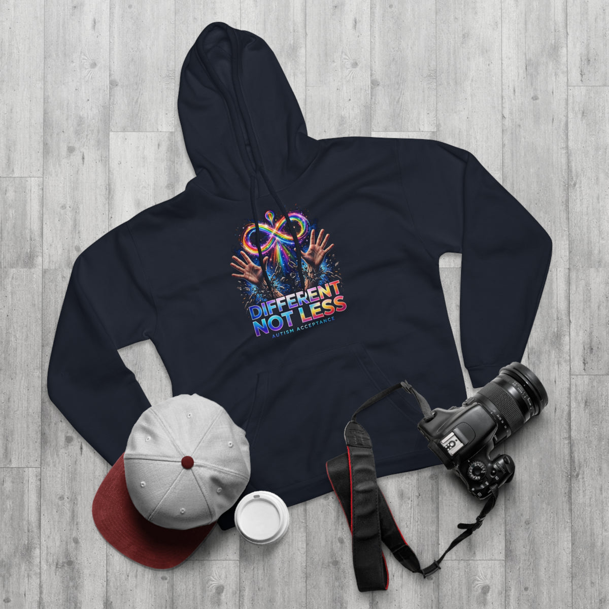 Different Not Less Autism Acceptance Hoodie