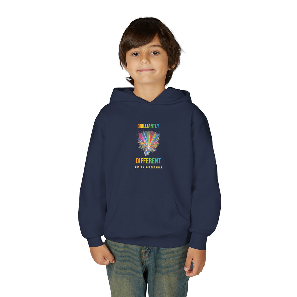 Brilliantly Different – Autism Acceptance Kids' Hoodie