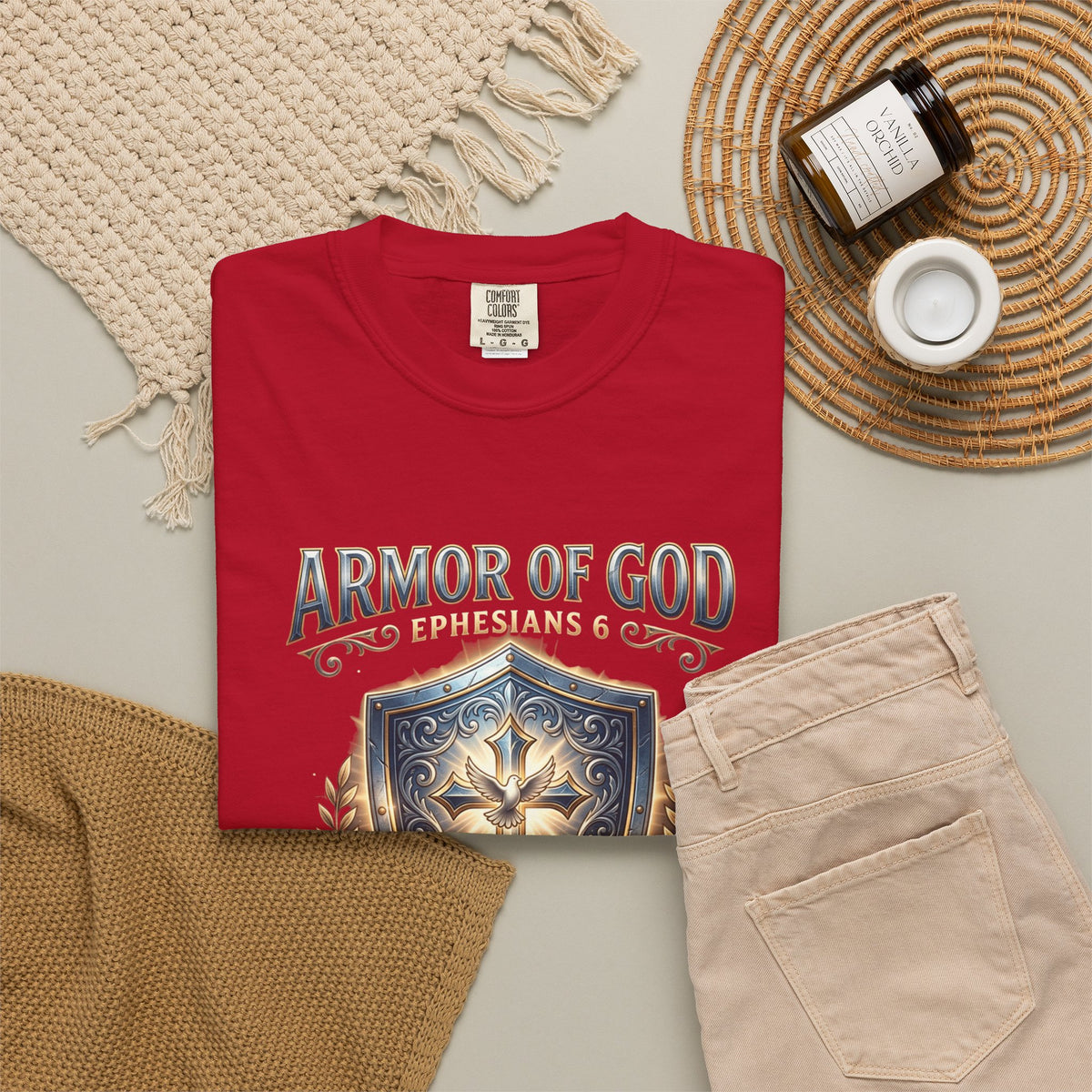 Armor of God – Ephesians 6 Christian T-Shirt