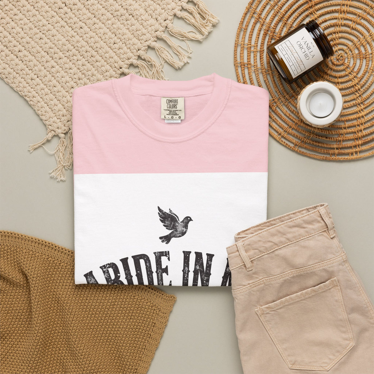 Abide in Me – John 15:4 Christian T-Shirt