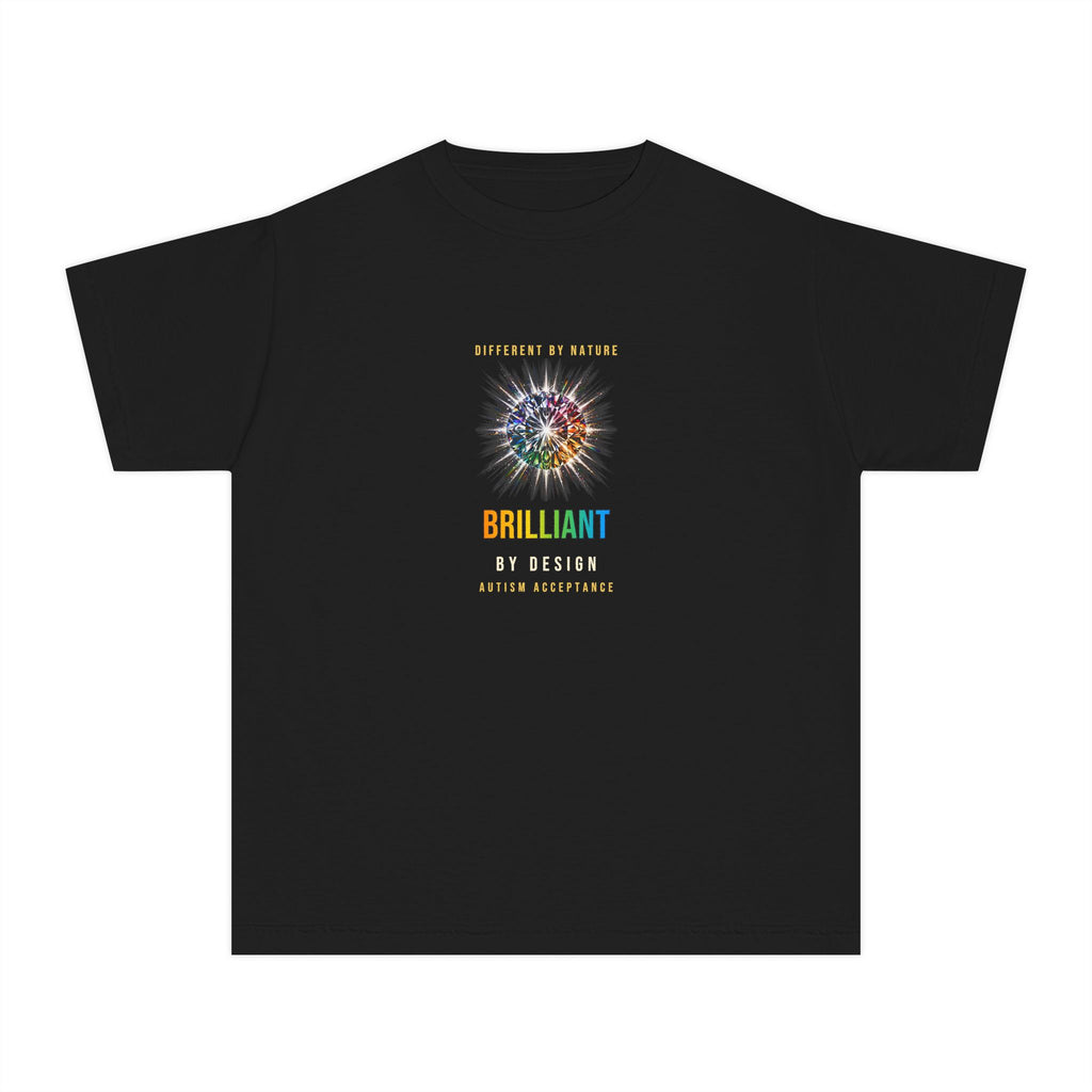Brilliant By Design – Autism Acceptance Kids' T-Shirt