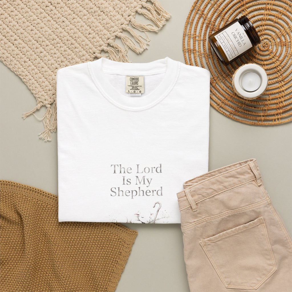 The Lord Is My Shepherd – Psalm 23:1 Christian T-Shirt