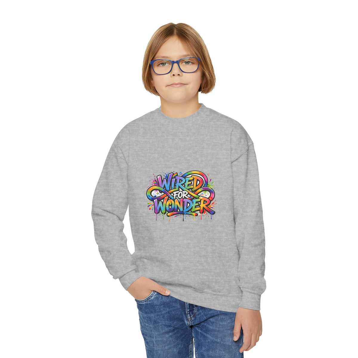 Wired for Wonder Kids' Sweatshirt